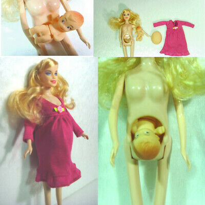 Real Pregnant Doll Mom Doll Have A Baby In Her Tummy With Shoe