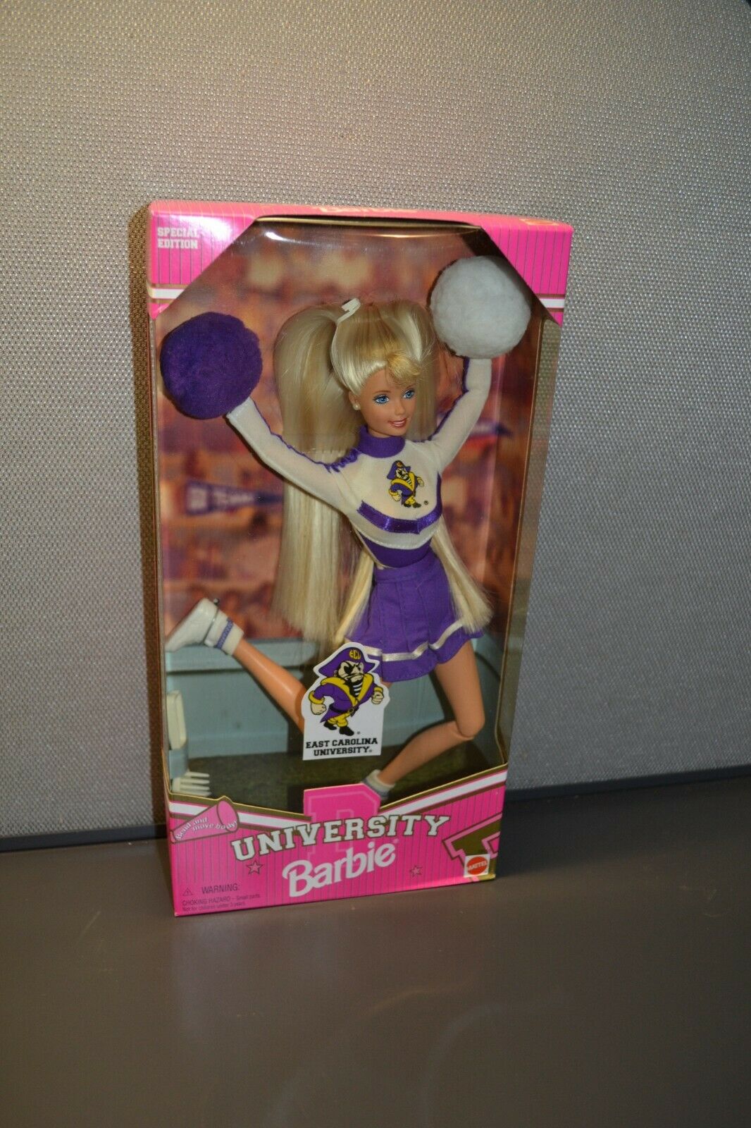 University Barbie Cheerleader - East Carolina