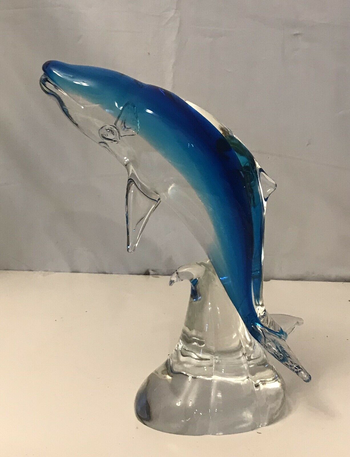Vintage Whale Paperweight 10” Tall(5 Pounds 9 Ounces)