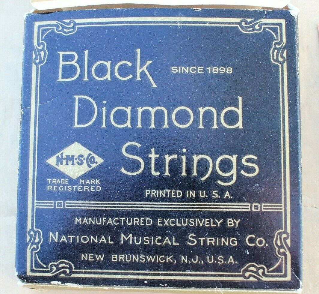 Vintage Black Diamond Strings Lot Of 5 One Package Opened Others Sealed