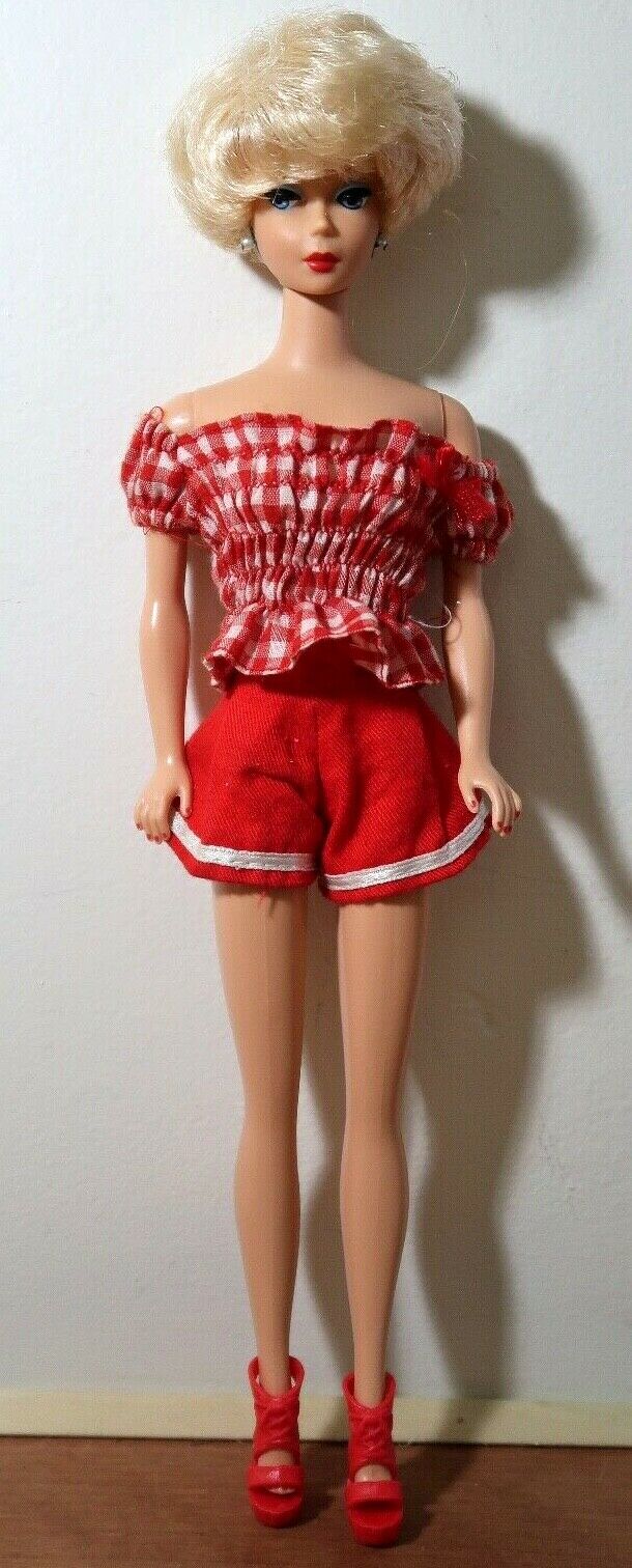 Mattel Barbie Doll 1990s Wearing Red Outfit