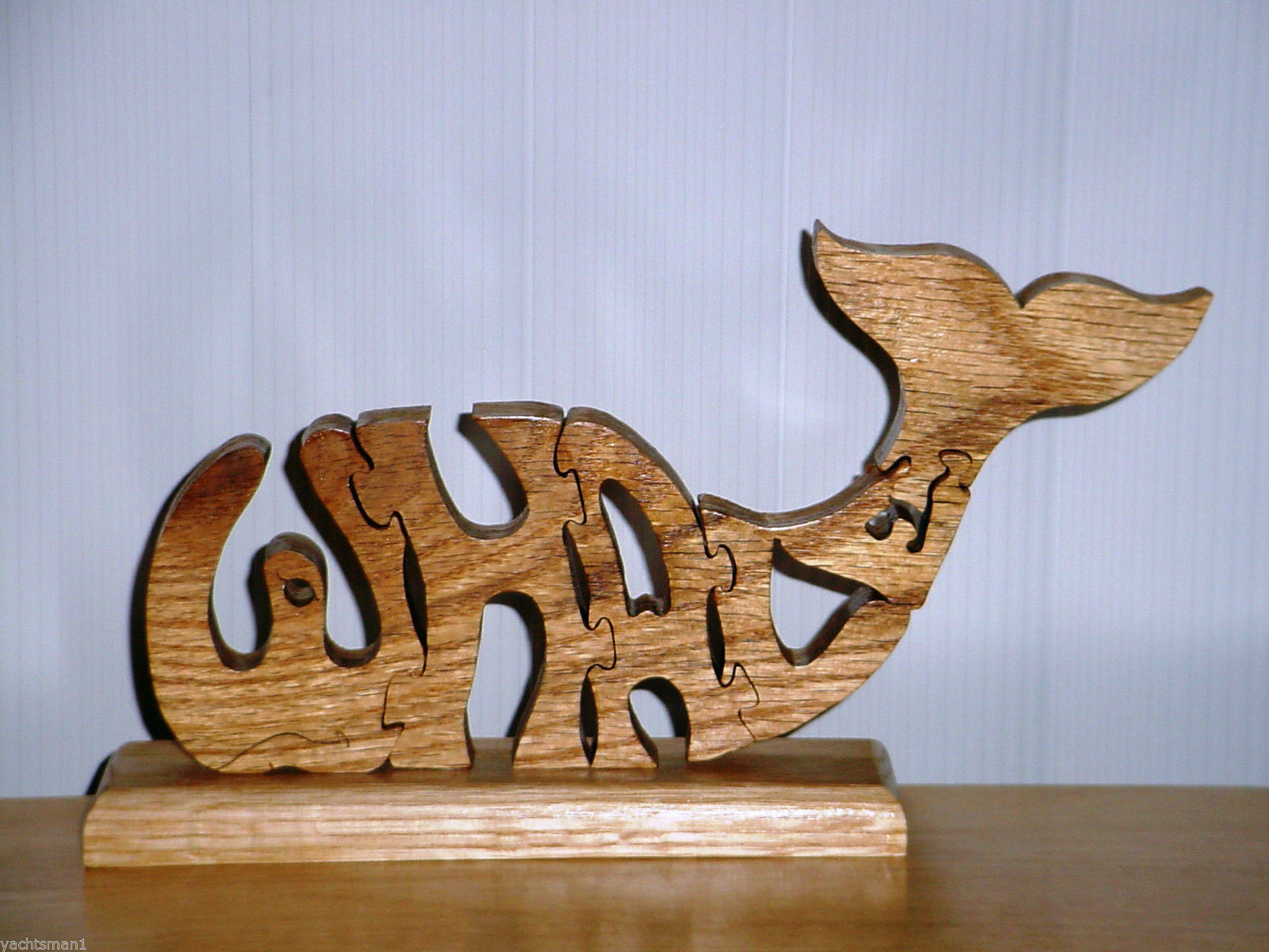 Whale Free Standing Wood Animal Puzzle (woodimal)
