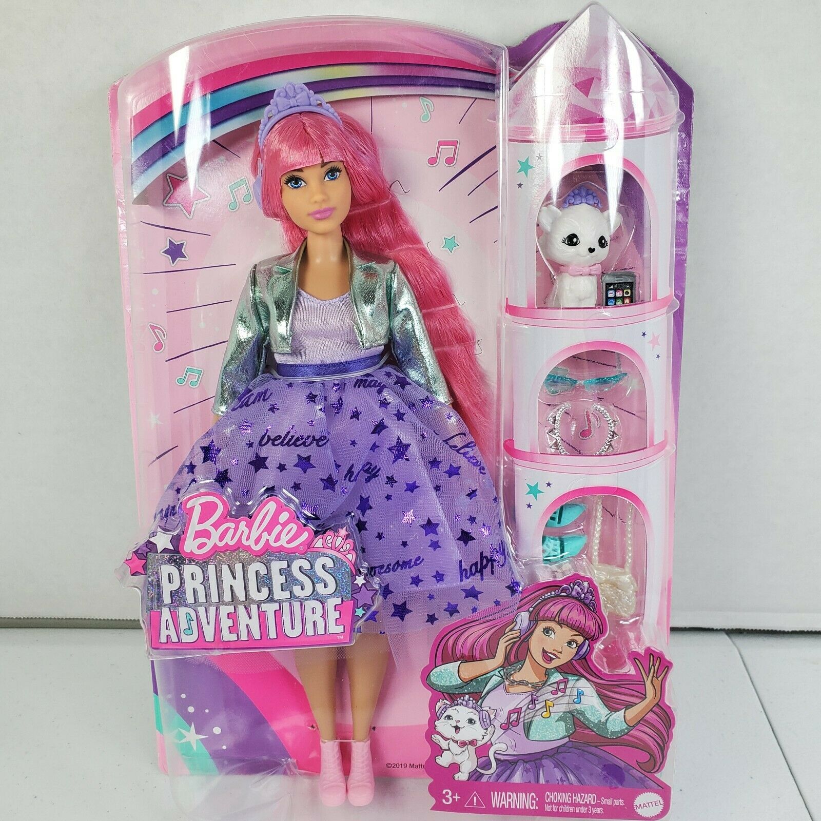 Barbie Princess Adventure Deluxe Daisy Doll, W Pet,  New