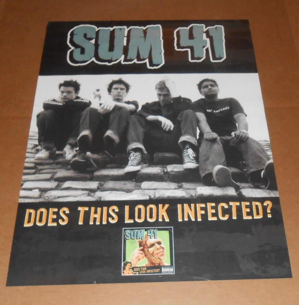 Sum 41 Does This Look Infected? Poster Original Promo 24x18