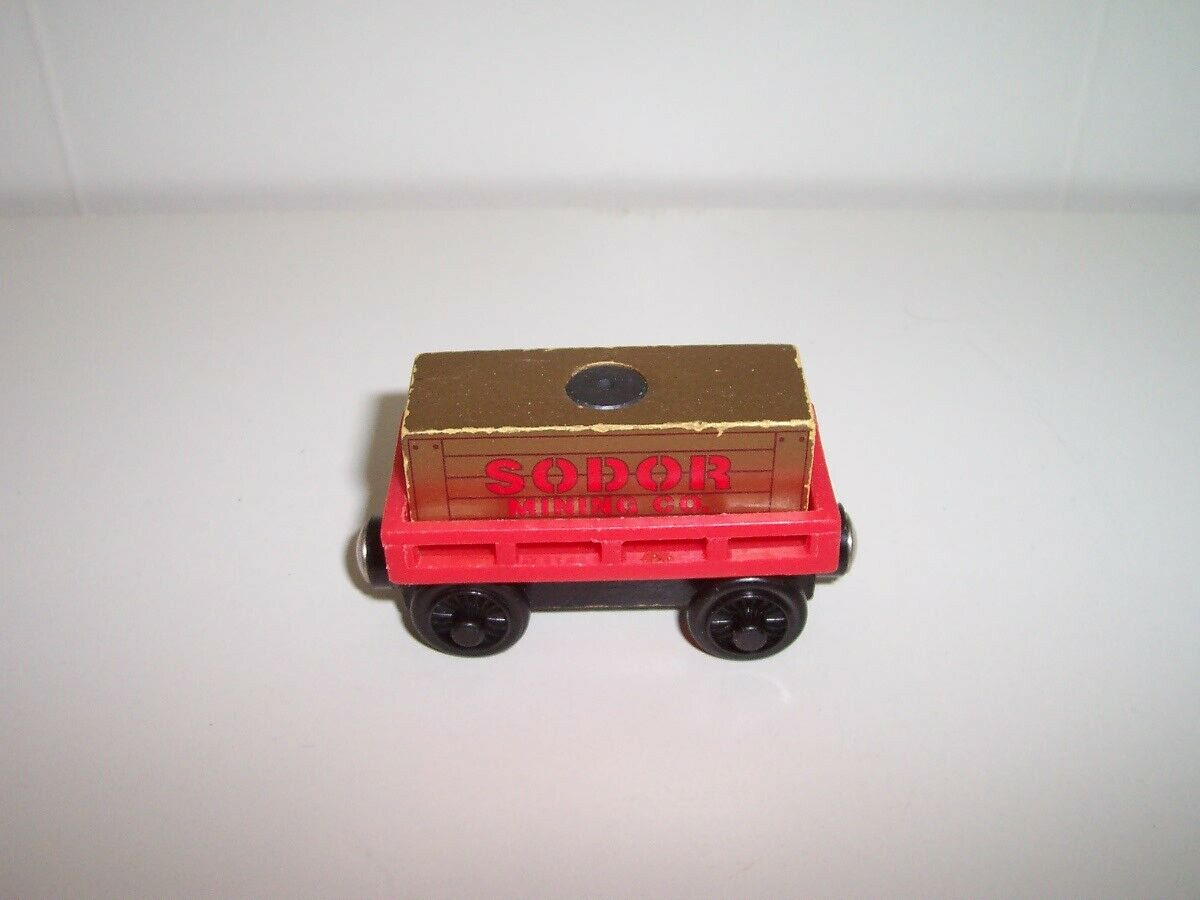 Thomas & Friends Wooden Railway Train Gold Sodor Mining Co. Mine Cargo Car 2011