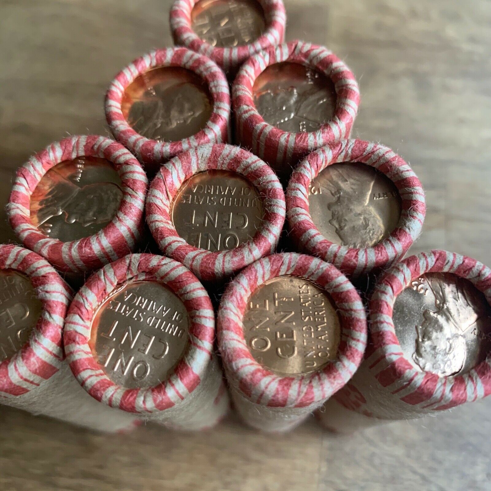 Wheat Penny Bu Ender / Wheat Rolls Unsearched Cents Pennies Bu Us Wheats