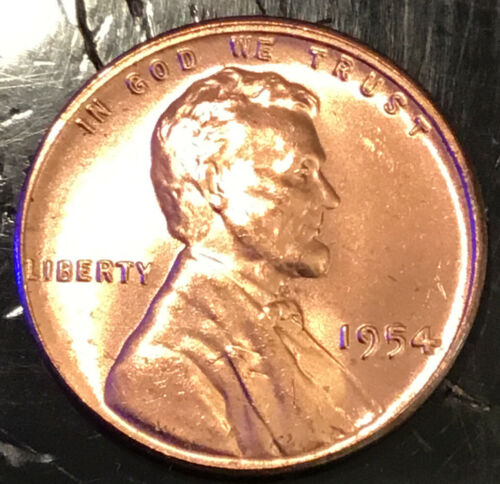 1954 P Lincoln Wheat Penny Bu From Mint Roll -10% Off 6+ Mix&match