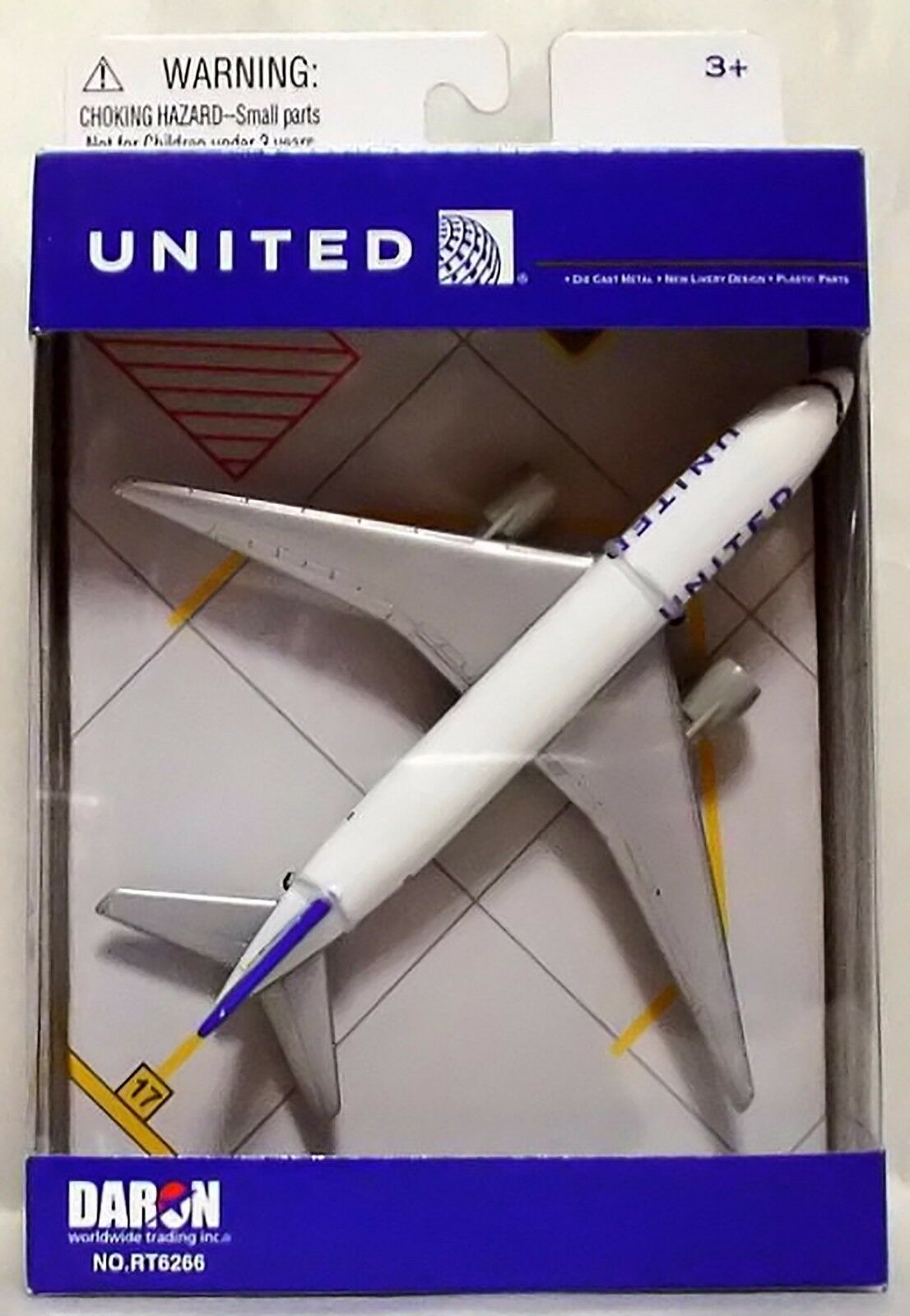 Daron Realtoy Rt6266 United Airlines Boeing 777 Reg# N209ua 1/440 Diecast. New