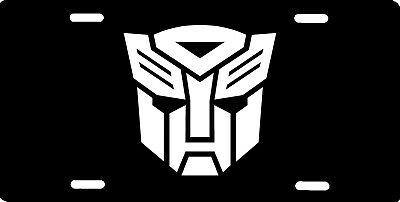Transformers Autobot Logo Officially Licensed Aluminum License Plate Sign New