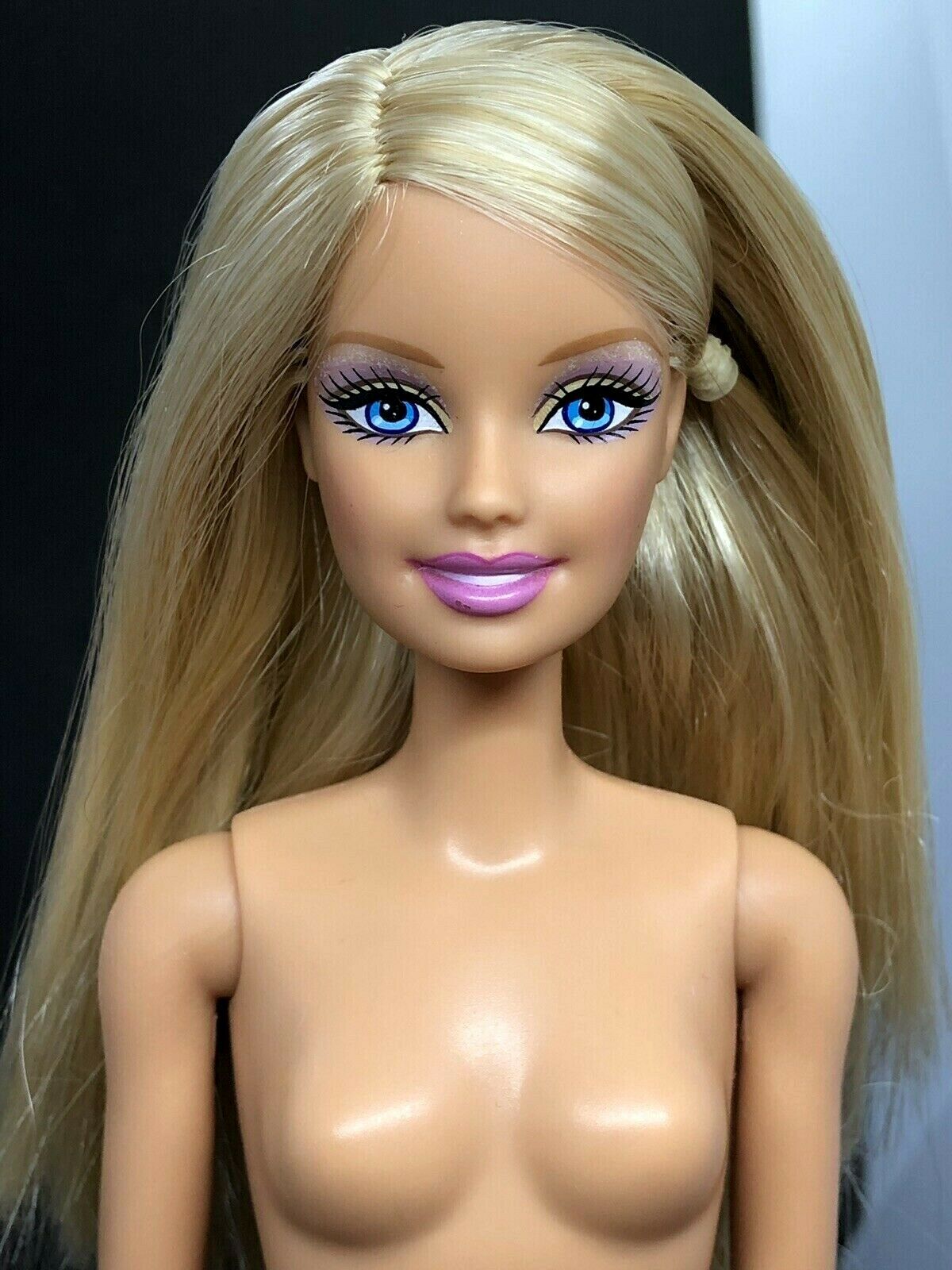 Millie Fashionistas Barbie Doll Blonde Hair Blue Eyes For Ooak Repaint
