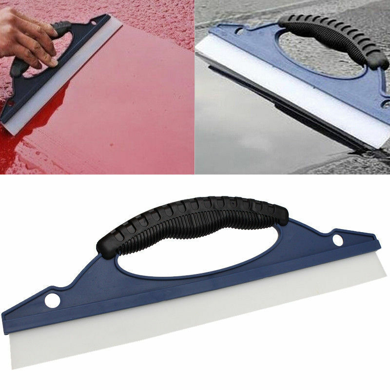 Silicone Home Car Water Wiper Squeegee Blade Wash Window Glass Clean Shower Tool
