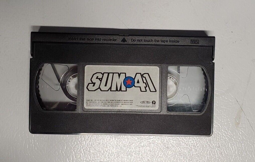 Sum 41 Promo Vhs