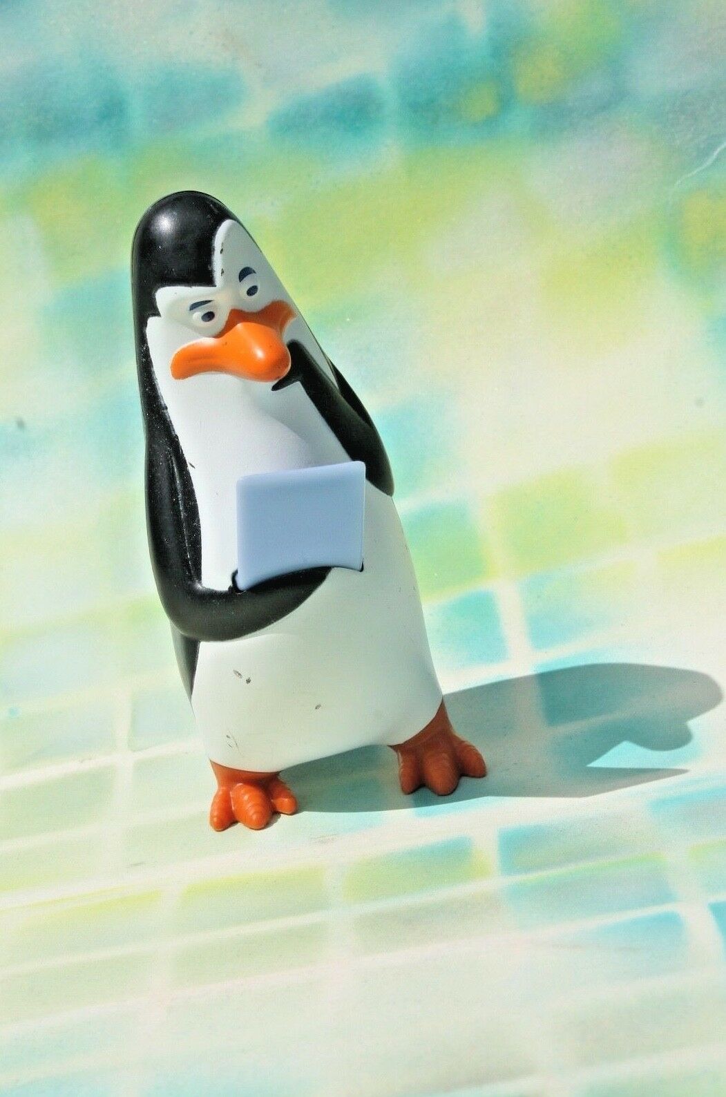 Penguins 3 Hard Plastic Figure, 4” Tall ; Kids Love ‘em!