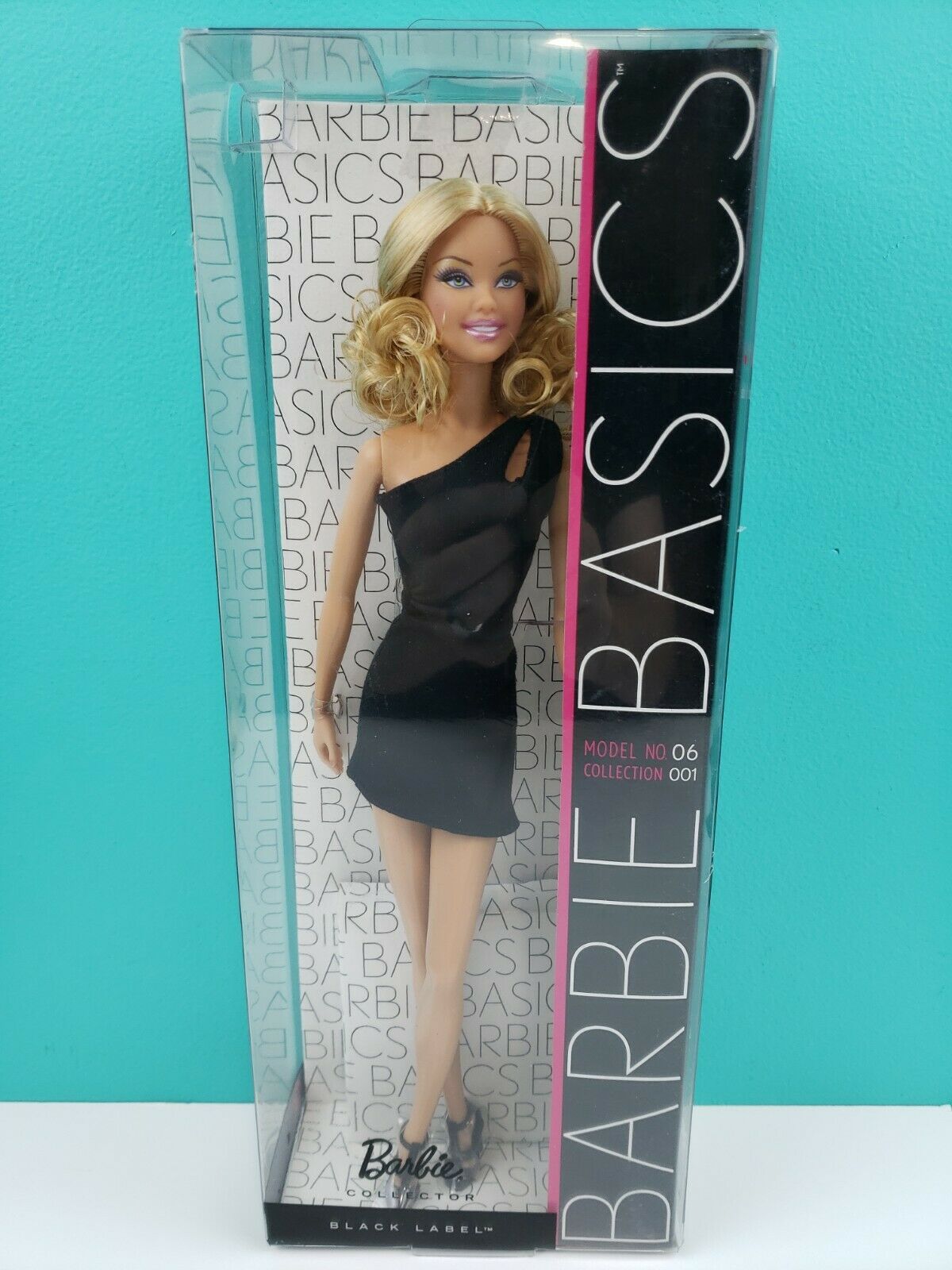 Barbie Basics Model No 06 Collection 001 Short Black Dress Black Label Nrfb